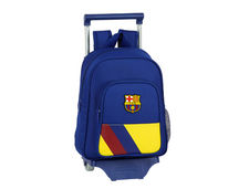 Cartera escolar con carro safta f.c. Barcelona 2 equipacion 19/20 310X150X470 mm