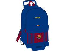 Cartera escolar safta f.c. Barcelona 1 equipacion 21/22 con carro 310X150X470 mm