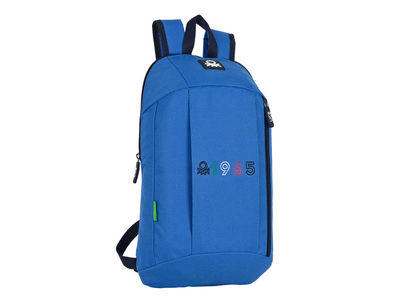 Cartera escolar safta mini mochila 220X100X390 mm benetton classic blue