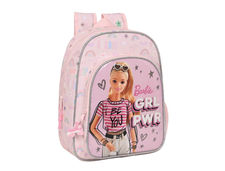 Cartera escolar safta mochila infantil adaptable a carro 260X110X340 m barbie