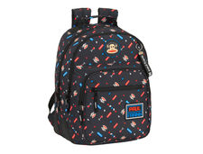 Cartera escolar safta paul frank &quot;retro gamer&quot; mochila 320X150X420 mm