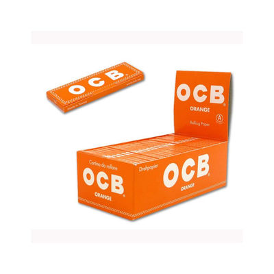 Cartine ocb orange arancioni corte (70mm) box 50 libretti.- tipo a - Foto 2