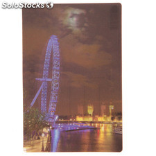 Cartolina 3D - Vista Notturna del London Eye