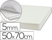 Carton pluma liderpapel adhesivo 1 cara 50X70 cm espesor 5 mm