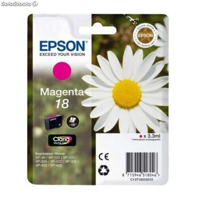 Cartucho de Tinta Compatible Epson T1803 Magenta