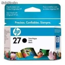 Cartucho De Tinta Hp 27 Preto