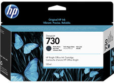 Cartucho de tinta HP DesignJet 730 negro mate de 130 ml