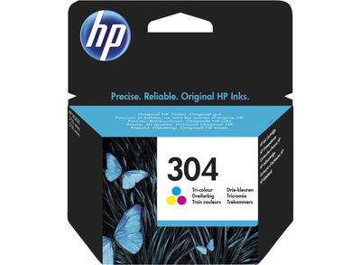 Cartucho de tinta Original HP 304 tricolor