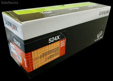 Cartucho de toner lexmark® 524x original ,color negro- bogota