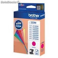 Cartucho tinta brother lc223mbp magenta 550 paginas dcp4120dw/ mfcj4420dw/