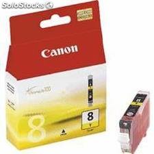 Cartucho tinta canon cli 8 amarillo 8ml pixma 4200/ 5200/ 6600/ mp500/ 800