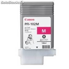 Cartucho tinta canon magenta pfi102 cartidge pfi-102m 130ml lp/17/24