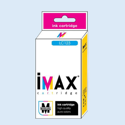 Cartucho tinta compatible brother LC123 Cyan marca imax®