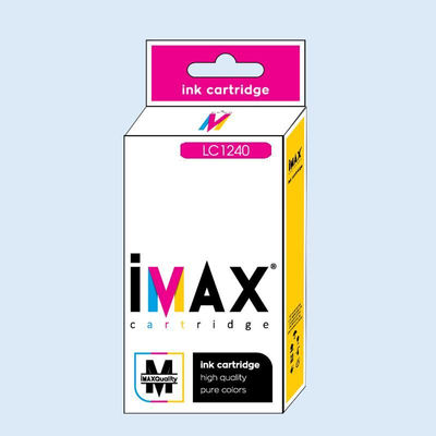 Cartucho tinta compatible brother LC1240 Magenta marca imax®