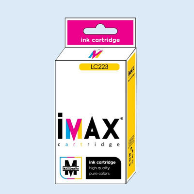 Cartucho tinta compatible brother LC223 Amarillo marca imax®