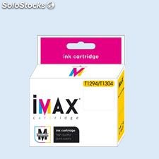 Cartucho tinta compatible epson T1294 Amarillo marca imax®