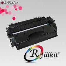 Cartucho Toner Negro CE505X. Cambio de Chip Incluido. Marca: HP