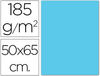 Cartulina guarro azul cielo -50X65 cm -185 gr