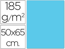 Cartulina guarro azul cielo -50X65 cm -185 gr
