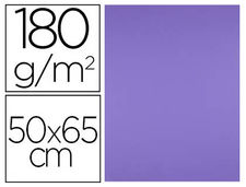 Cartulina liderpapel 50X65 cm 180 gr purpura paquete de 25