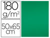 Cartulina liderpapel 50X65 cm 180G/M2 verde navidad paquete de 25
