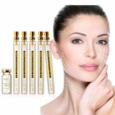 Carving Facial Collagen Thread Face Moisturizer 24K Gold Protein Peptide Line - Foto 2