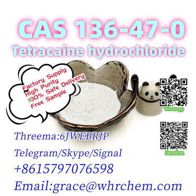 CAS 136-47-0 Tetracaine hydrochloride Factory Supply High Purity Safe Delivery - Photo 2