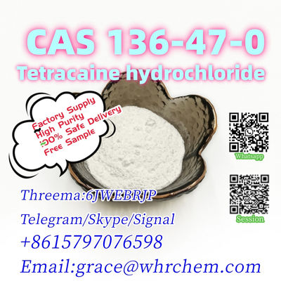 CAS 136-47-0 Tetracaine hydrochloride Factory Supply High Purity Safe Delivery - Photo 3