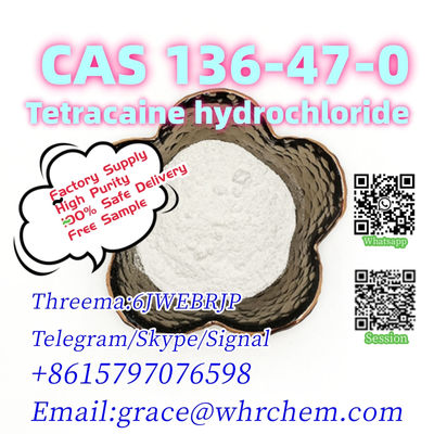 CAS 136-47-0 Tetracaine hydrochloride Factory Supply High Purity Safe Delivery - Photo 4