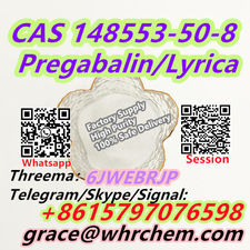 CAS 148553-50-8 Pregabalin/Lyrica Factory Supply High Purity 100% Safe Delivery