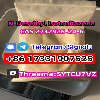 CAS 2732926-24-6 N-Desethyl Isotonitazene Telegarm/Signal：+86 17331907525 - Photo 2