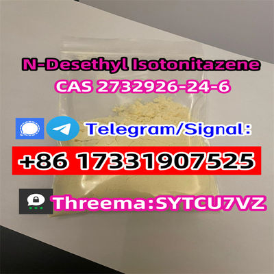 CAS 2732926-24-6 N-Desethyl Isotonitazene Telegarm/Signal：+86 17331907525 - Photo 3