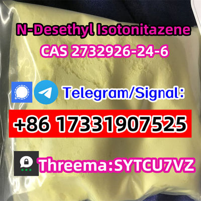 CAS 2732926-24-6 N-Desethyl Isotonitazene Telegarm/Signal：+86 17331907525 - Photo 4