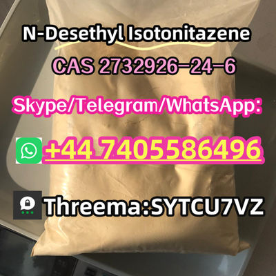 CAS 2732926-24-6 N-Desethyl Isotonitazene Telegarm/Signal/skype: +44 7405586496 - Photo 2