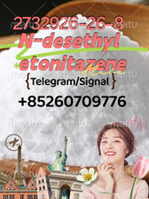 CAS 2732926-26-8 n-desethyl etonitazene	telegram/Signal/line:+85260709776
