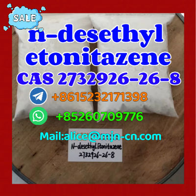 CAS 2732926-26-8 n-desethyl etonitazene white powder