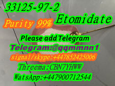 CAS 33125-97-2 Etomidate Add my contact information