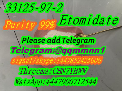 CAS 33125-97-2 Etomidate Add my contact information