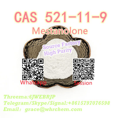 CAS 521-11-9 Mestanolone Factory Supply High Purity 100% Safe Delivery - Photo 5