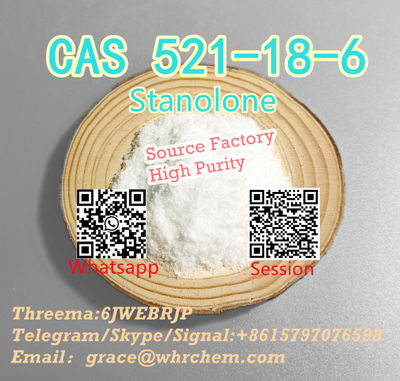 CAS 521-18-6 Stanolone Stanolone Factory Supply High Purity 100% Safe Delivery - Photo 2