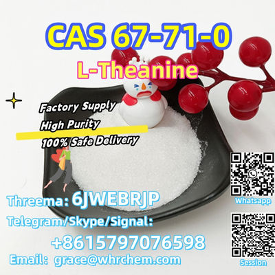 CAS 67-71-0 L-Theanine Factory Supply High Purity 100% Safe Delivery