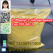cas 705-60-2 P2NP 1-Phenyl-2-nitropropene C9H9NO2 Phenylnitropropene Yellow Crys
