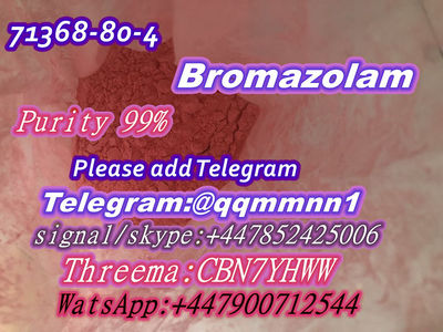 CAS 71368-80-4 Bromazolam Add my contact information