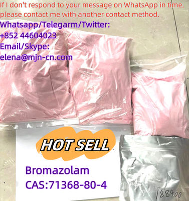 CAS:71368-80-4 Bromazolam CAS：28981-97-7 Alprazolam Hot sell,High quality,latest
