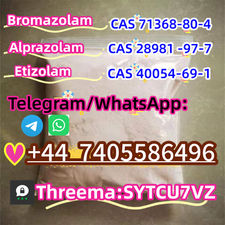CAS 71368-80-4 Bromazolam CAS 28981 -97-7 Alprazolam Telegarm/Signal/skype: +44