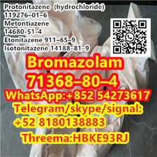 CAS 71368-80-4 Bromazolam powder 119276-01-6 Protonitazene Bromazolam