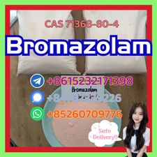 CAS 71368-80-4 Bromazolam	telegram:+86 15232171398	signal:+84787339226