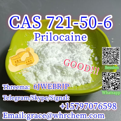 CAS 721-50-6 Prilocaine Factory Supply High Purity 100% Safe Delivery