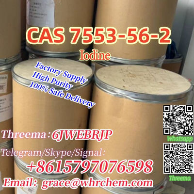 CAS 7553-56-2 Iodine Factory Supply High Purity 100% Safe Delivery - Photo 4