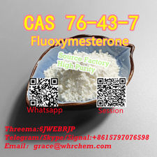 CAS 76-43-7 Fluoxymesterone Factory Supply High Purity 100% Safe Delivery